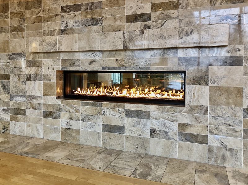 Fireplace Surround Tile Installation